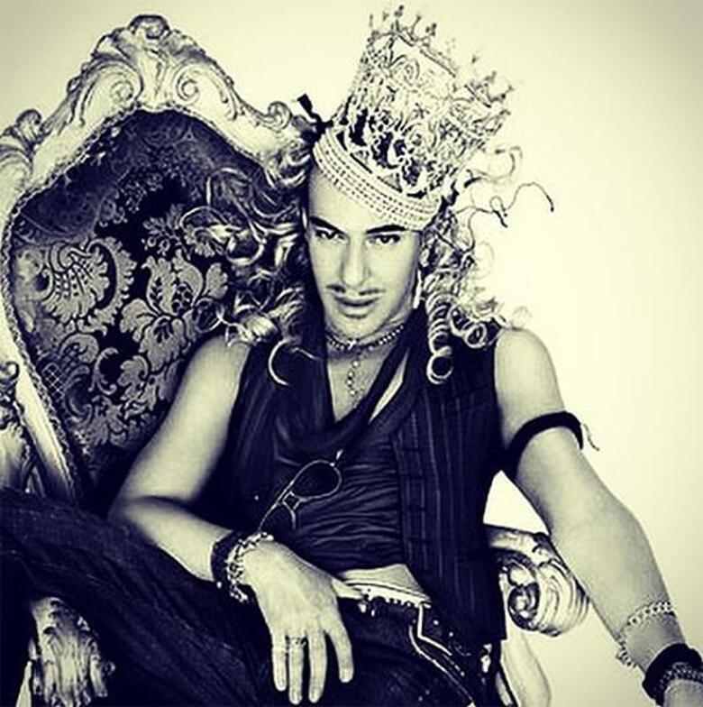 Джон Гальяно. Фото: Instagram.com/andressasalomone.