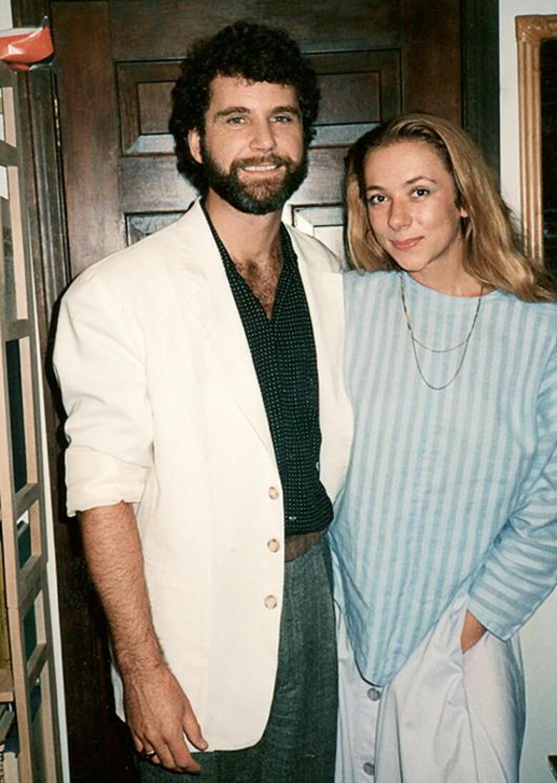 Оксана Мысина и Джон Фридман. Фото: личный архив актрисы.