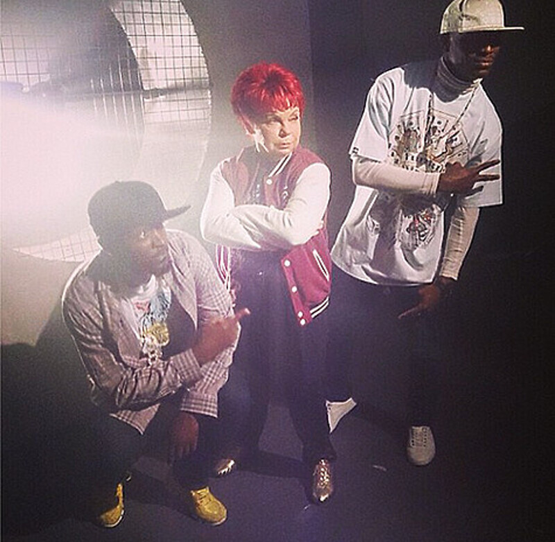 Людмила Порывай в клипе Наташи Королевой. Фото: материалы пресс-служб.