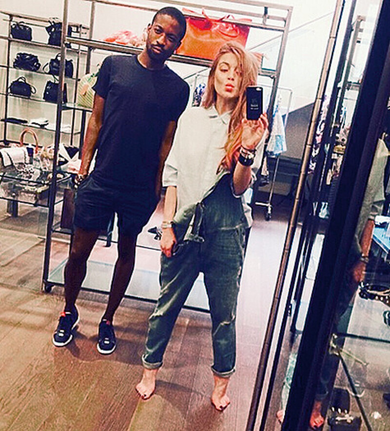 Линси Лохан в своем Instagram на удивление целомудренна. Фото: Instagram.com.