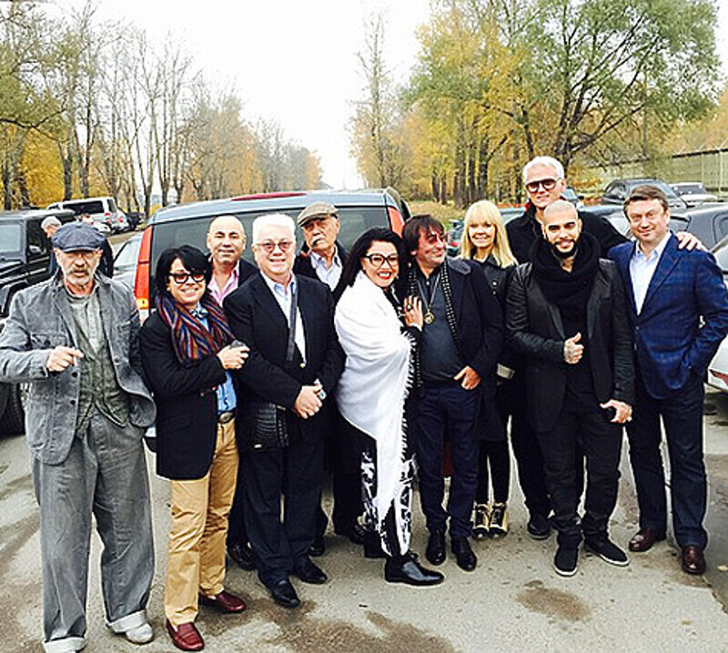 Российские звезды на "Формуле 1". Фото: Instagram.com.