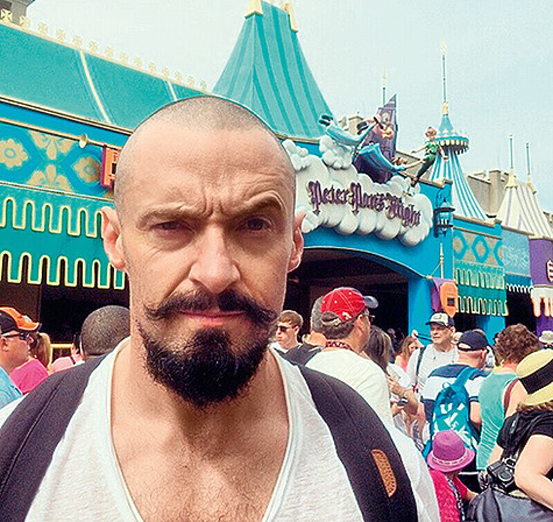 Хью Джекмана на снимках в Instagram порой трудно узнать. Фото: Instagram.com.