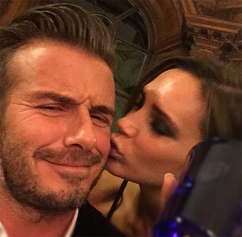 Дэвид и Виктория Бекхэмы. Фото: Twitter.com/@victoriabeckham.