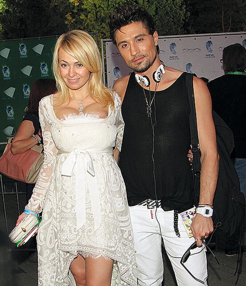 Яна Рудковская и Дима Билан.