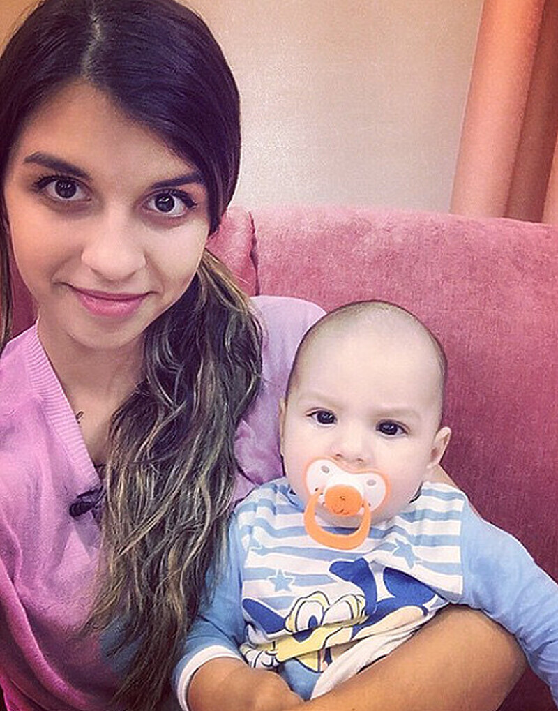 Алиана Гобозова вместе с 4-месячным сыном Робертом вновь пытаются создать крепкую семью. Фото: Instagram.com/aliana1001.