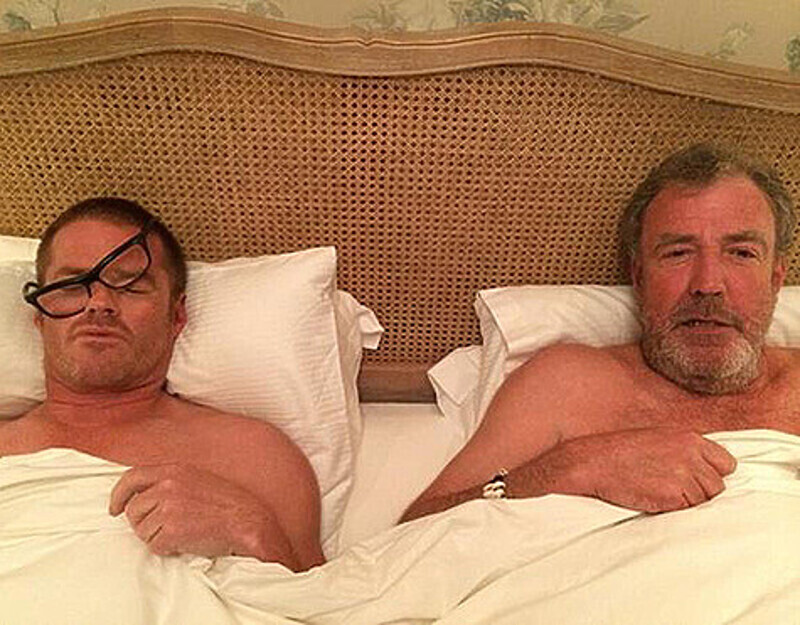 Джереми Кларксон и Хестон Блюменталь. Фото: Instagram.com.