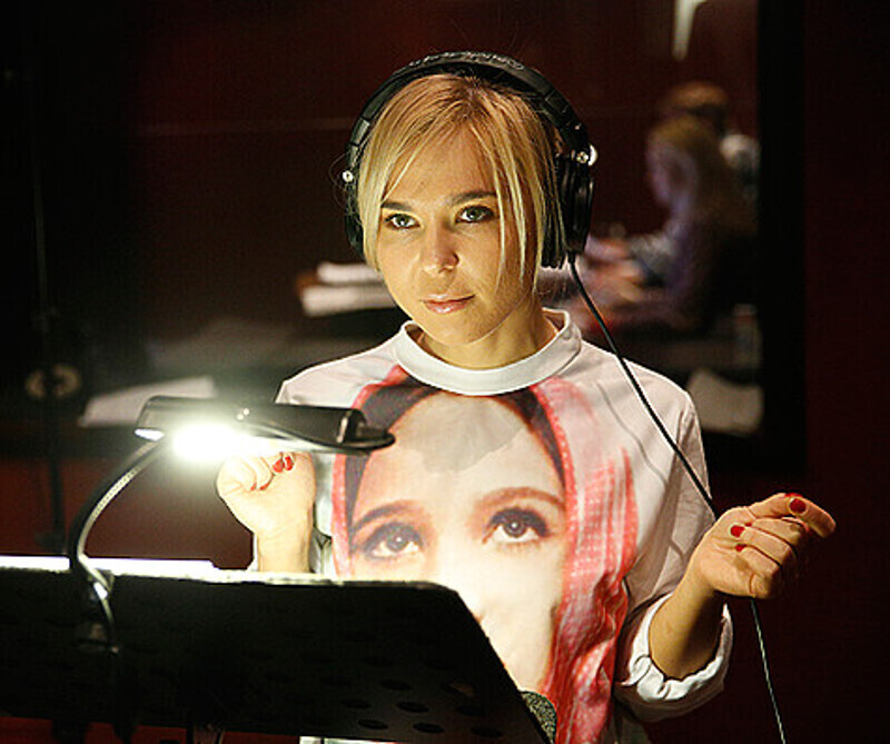 «Мне кажется, этот мультик из тех, которые дети будут потом по нескольку раз пересматривать с удовольствием дома», - уверена Пелагея. Фото: материалы пресс-служб.