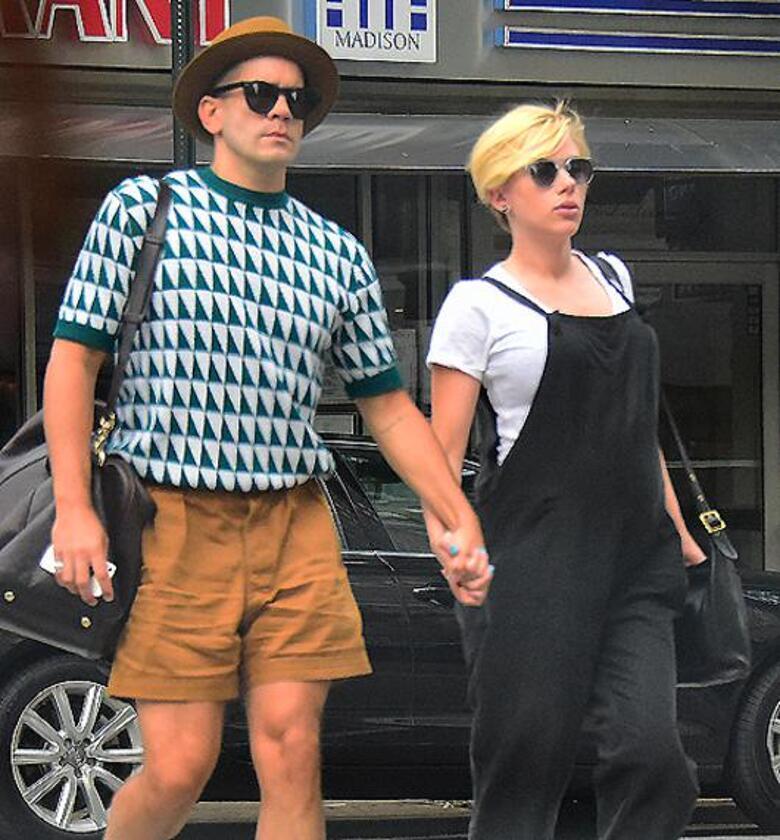 Ромен Дориак и Скарлетт Йоханссон. Фото: All Over Press.