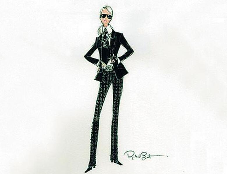 Наряд для Барби от Карла Лагерфельда. Фото: материалы пресс-служб.