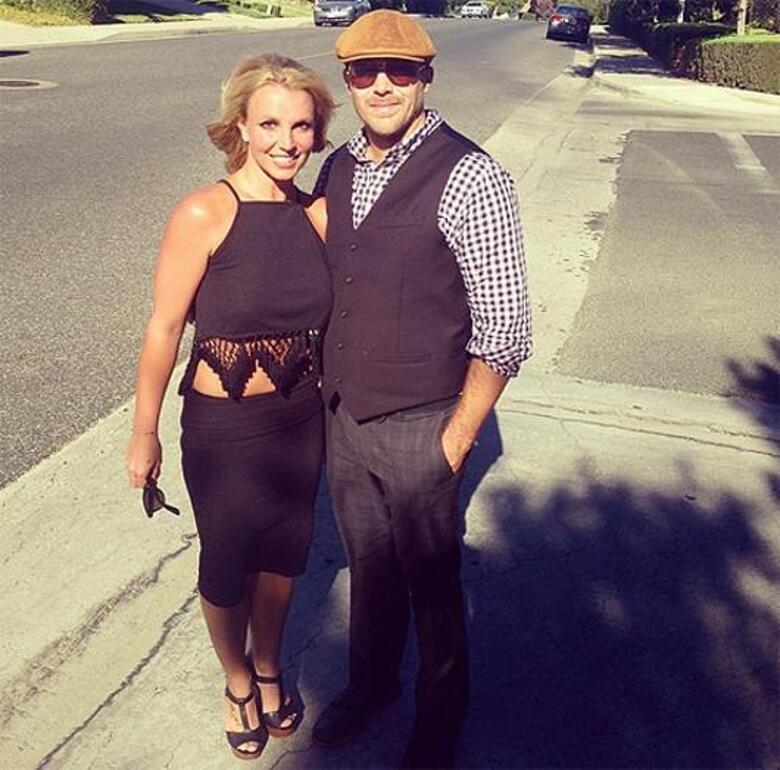 Бритни Спирс и Дэвид Лукадо. Фото: Instagram.com/britneyspears.