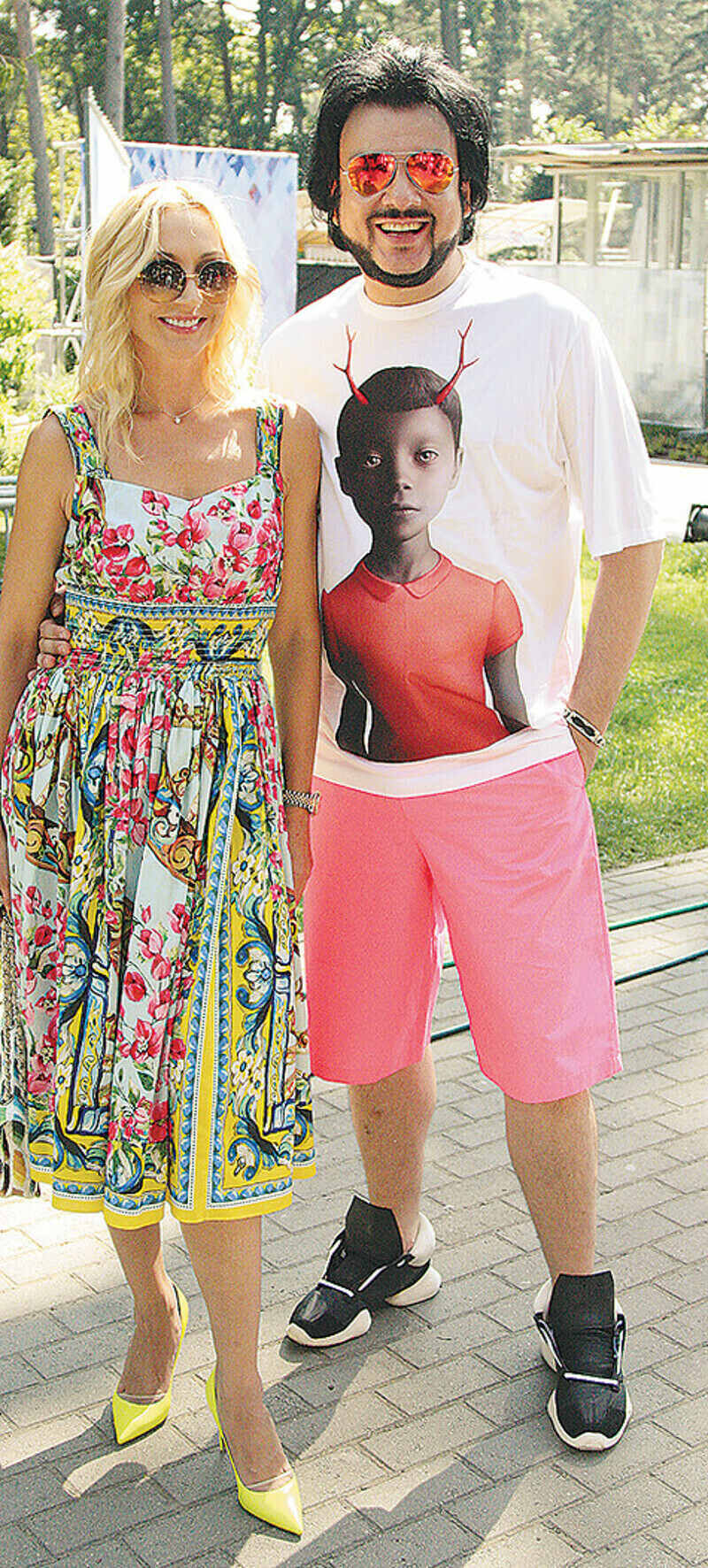 Кристина Орбакайте и Филипп Киркоров.