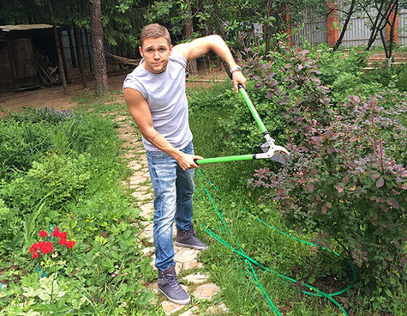 Влад Соколовский старается как можно чаще бывать на природе. Фото: Майя Гвилава.