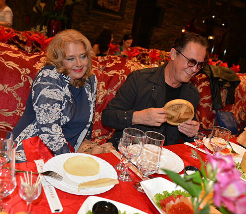 Ирина Алферова и Ивар Калныш.