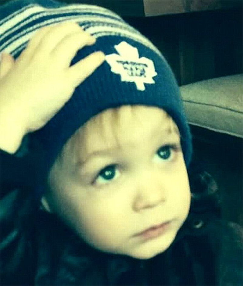 Сыну Майка Майерса уже три года. Фото: www.cbs.com/shows/late_show.