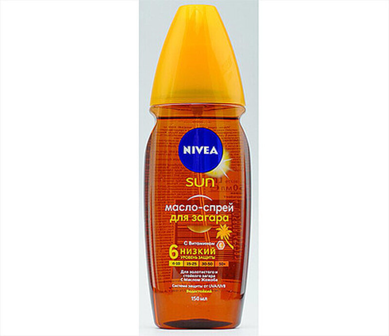 Масло-спрей для загара от Nivea. Фото: материалы пресс-служб.