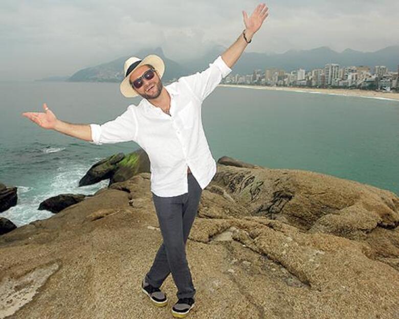 Ираклий Пирцхалава в Бразилии. Фото: личный архив певца.