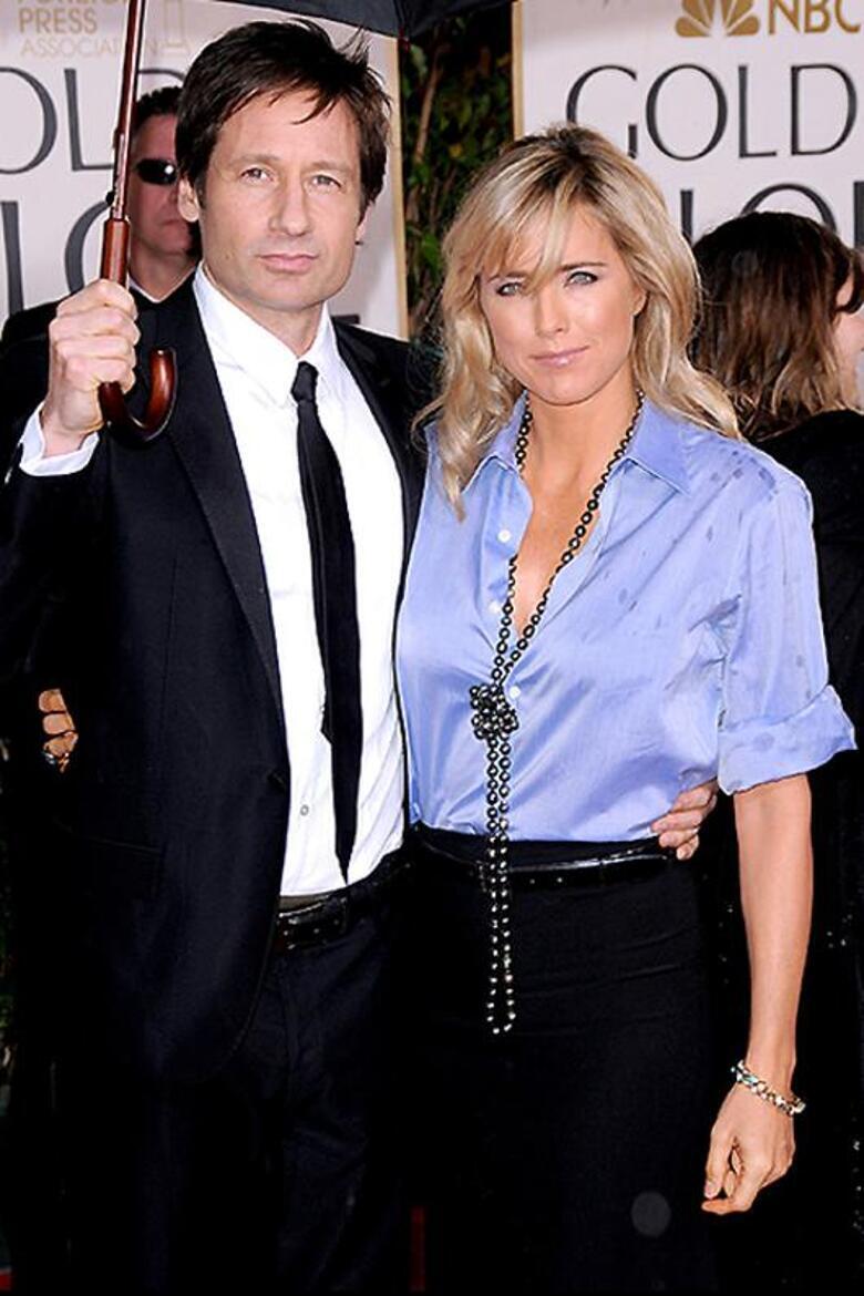 Дэвид Духовны и  Теа Леони. Фото: All Over Press.