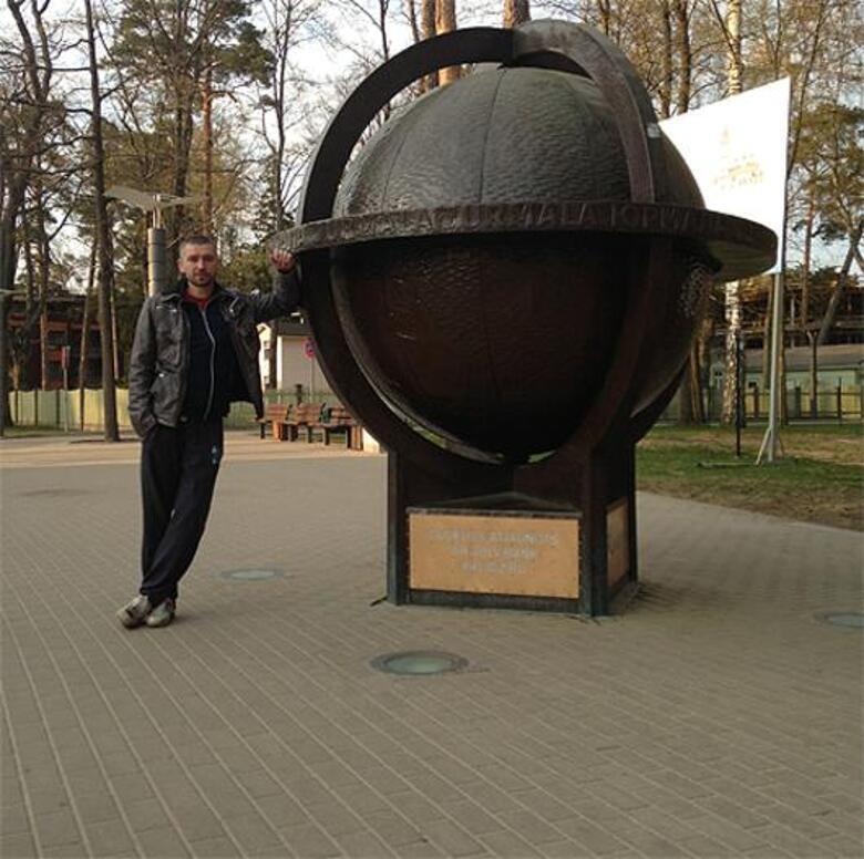 Владимир Кристовский и «Юрмальский глобус».