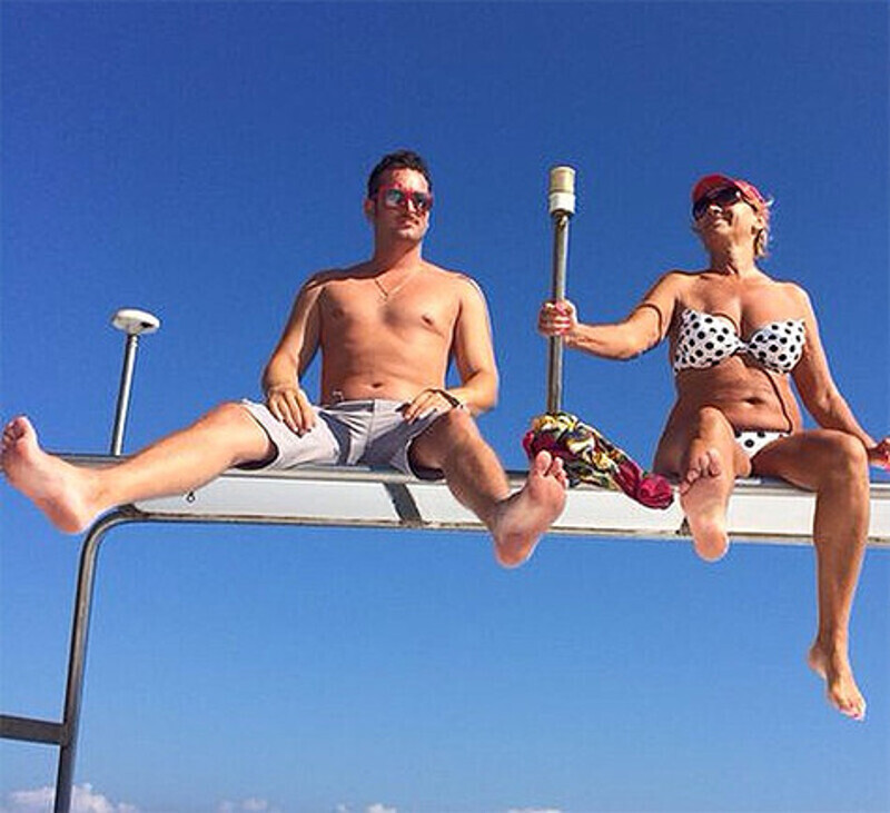 Лариса Копенкина в долгу не осталась... Фото: Instagram.com/larakopenkina.