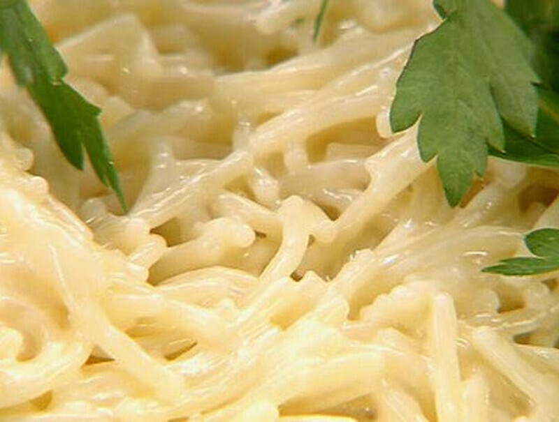 Вермишель с плавленым сыром. Фото: материалы пресс-служб.