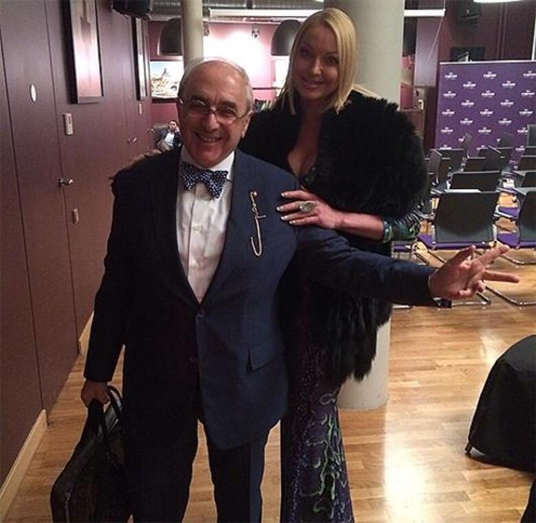 Александр Добровинский и Анастасия Волочкова. Фото: Instagram.