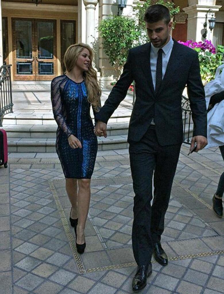 Шакира и Жерар Пике. Фото: Twitter.com/@shakira.