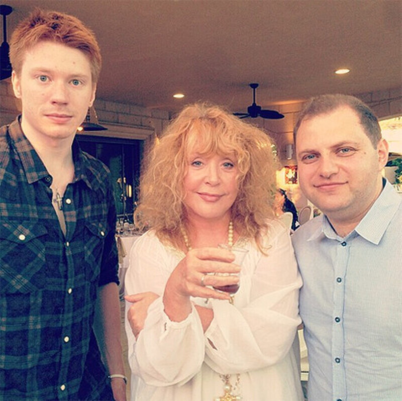 Алла Пугачева и Никита Пресняков на дне рождения Кристины Орбакайте. Фото: Instagram.con (@borisizh).