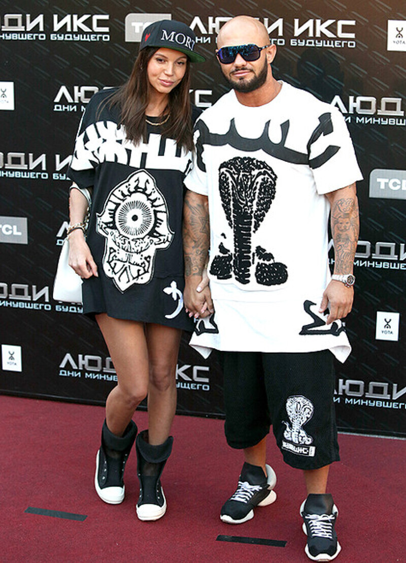 Джиган с супругой. Фото: Геннадий Авраменко.