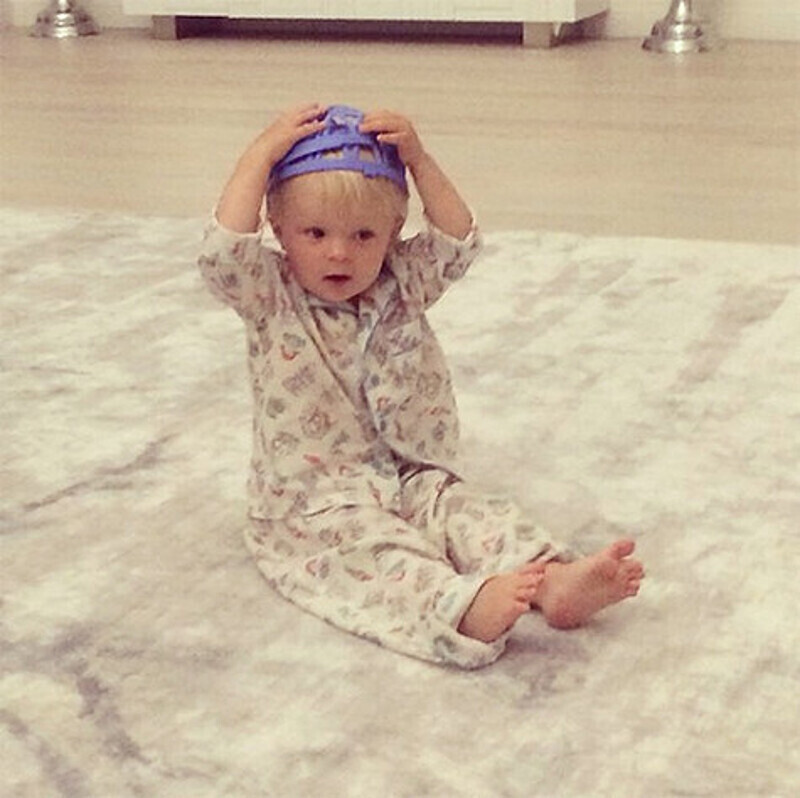 Младший сын Евгения Плющенко и Яны Рудковской Александр. Фото: Instagram.com/gnomgnomych.