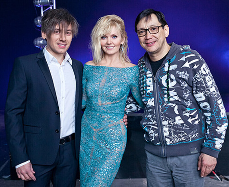 Съемки нового клипа Валерии и Руслана Алехно на песню «Сердце из стекла» стали для Егора Кончаловского своеобразным дебютом. Фото: материалы пресс-служб.