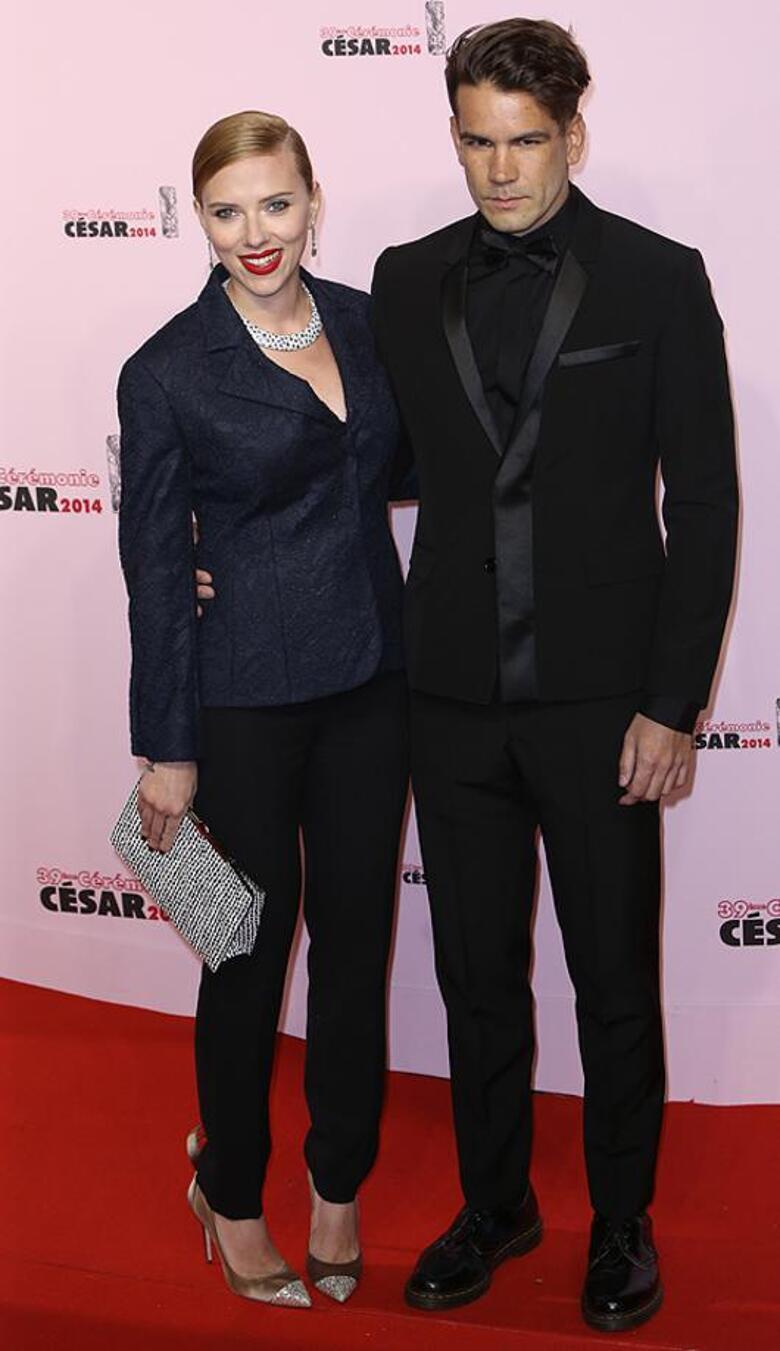 Скарлетт Йоханссон и Роман Дауриак. Фото: Rex Features/Fotodom.ru. 
