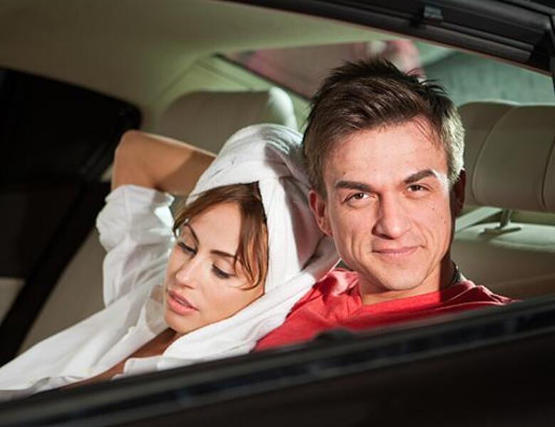 Влад Топалов на съемках нового клипа.