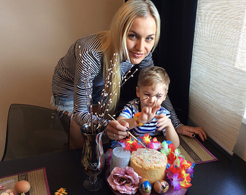 Анна Городжая уверена, что Пасха - самый светлый семейный праздник. Фото: личный архив.