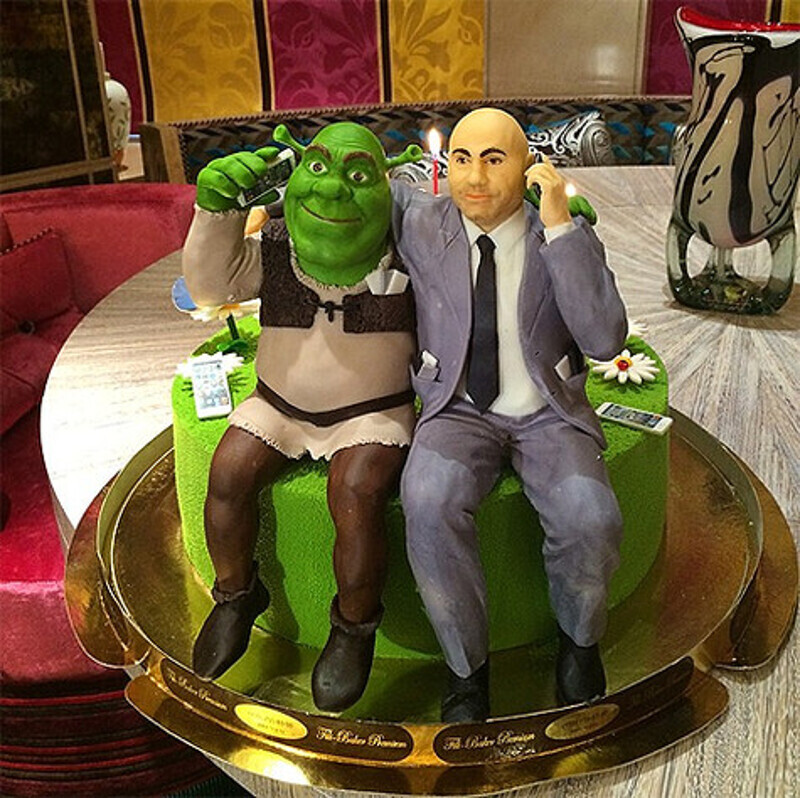 Торт на юбилей Иосифа Пригожина. Фото: Instagram.com.