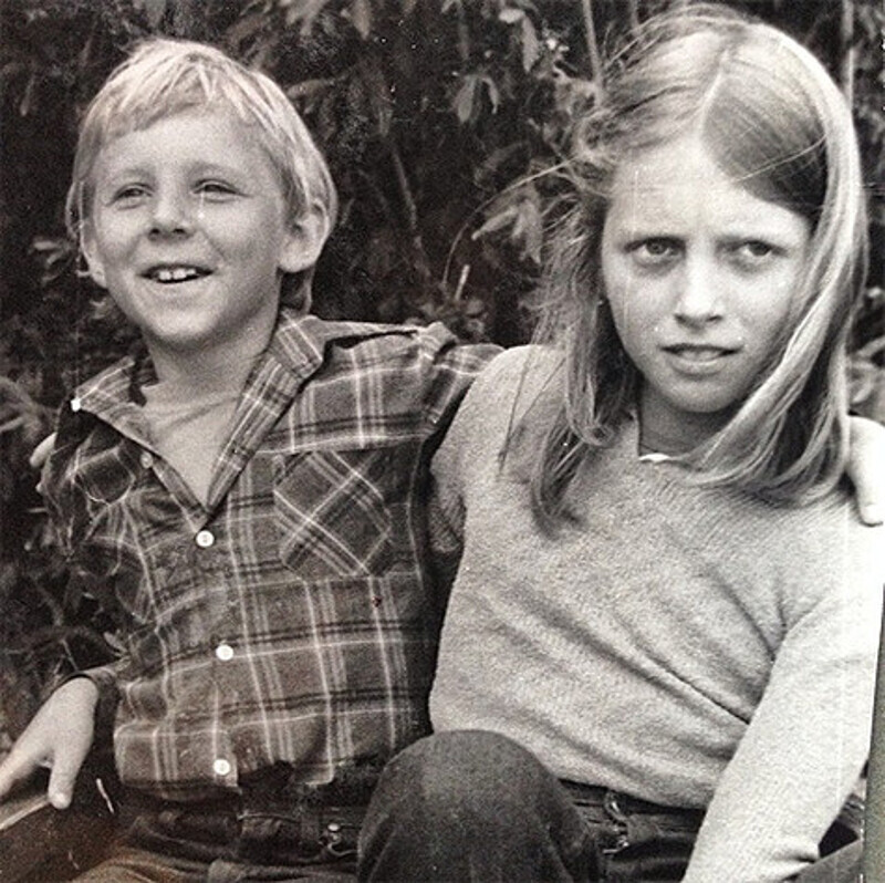 Светлана Бондарчук в детстве. Фото: Instagram.com.