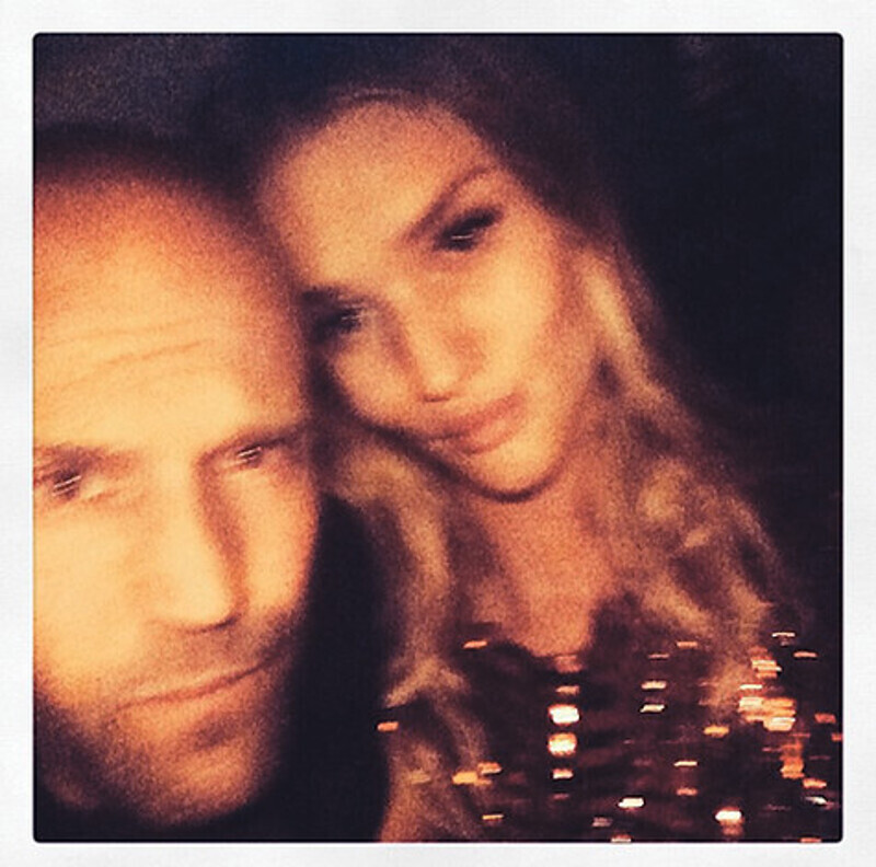 Джейсон Стэтхэм и Рози Хантингтон-Уайтли. Фото: Instagram.com.