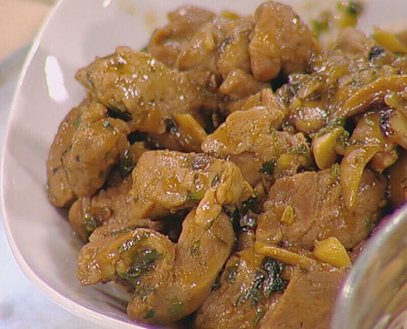 Бабочки из свиной вырезки. Фото: материалы пресс-служб.