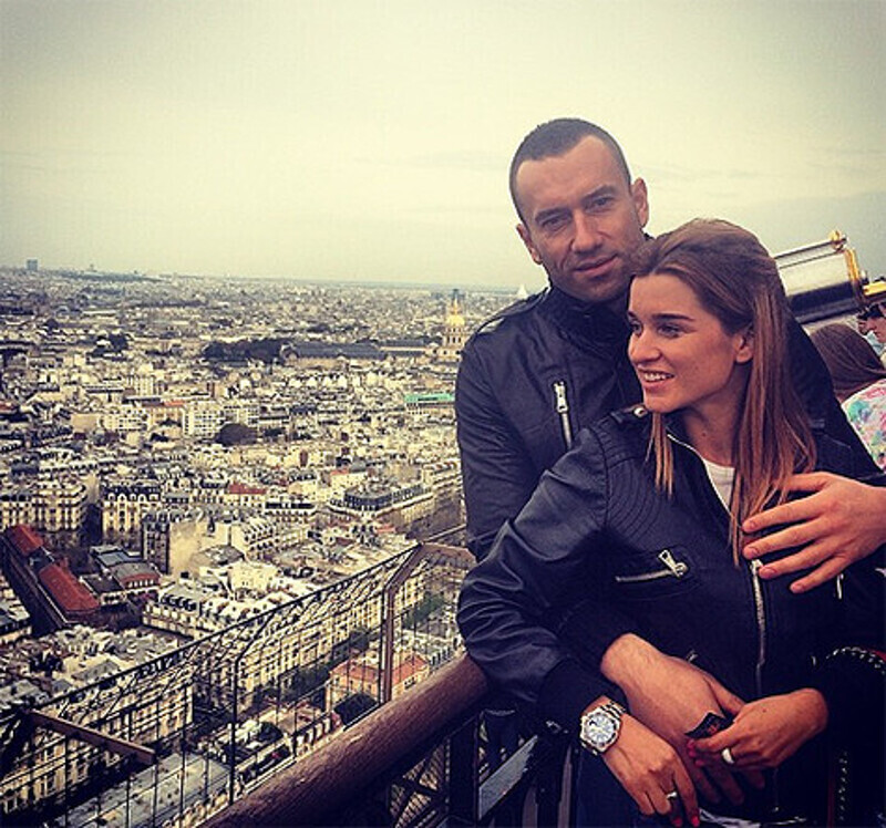 Ксения Бородина и Михаил Терехин в Париже. Фото: Instagram.com.