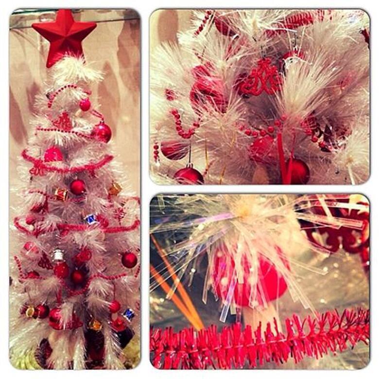Новогодняя елка Наташи Королевой. Фото: Instagram.com.