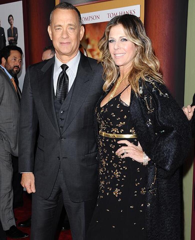 Том Хэнкс и Рита Уилсон. Фото: Startracks Photo/Fotodom.ru.
