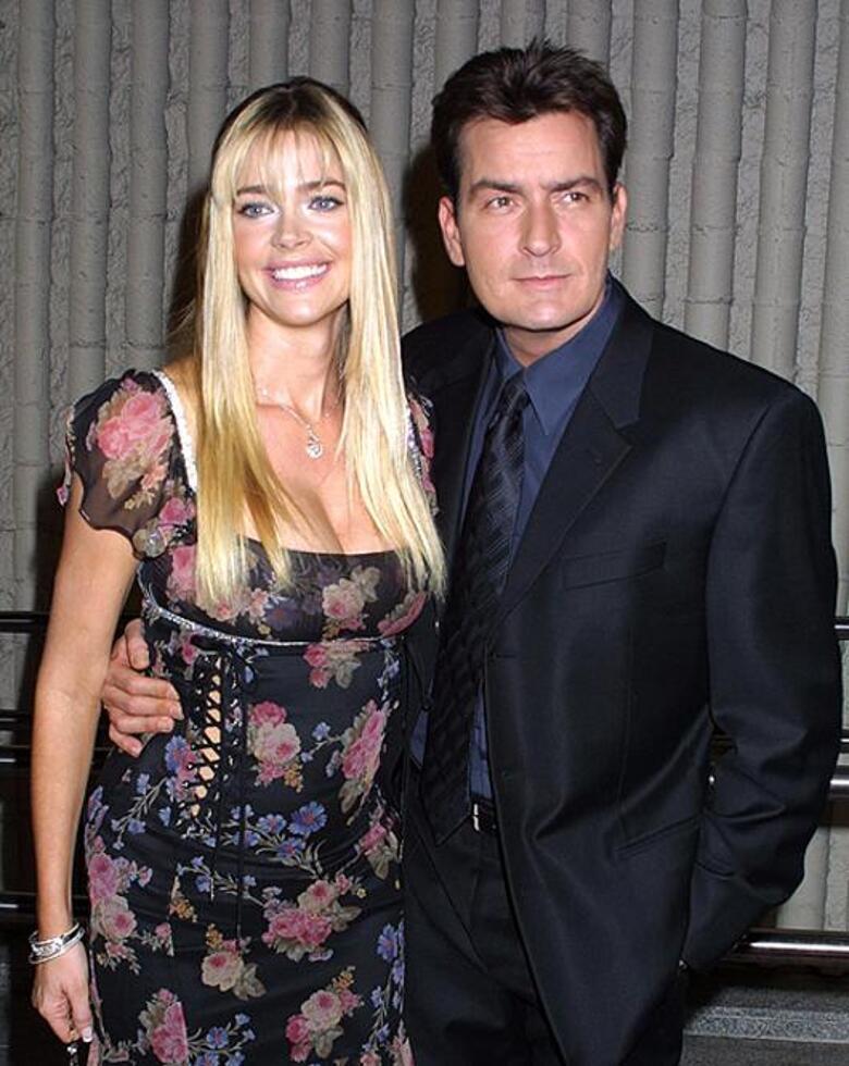 Чарли Шин и Дениз Ричардс. Фото: Rex Features/Fotodom.ru.