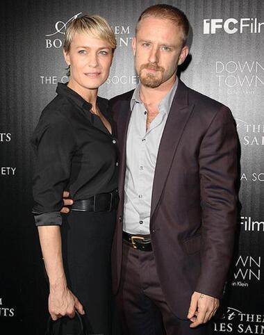 Робин Райт и Бен Фостер. Фото: Startracks Photo/Fotodom.ru. 