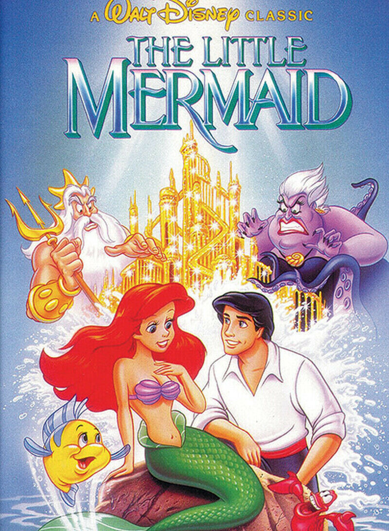 Афиша мультфильма «Русалочка».