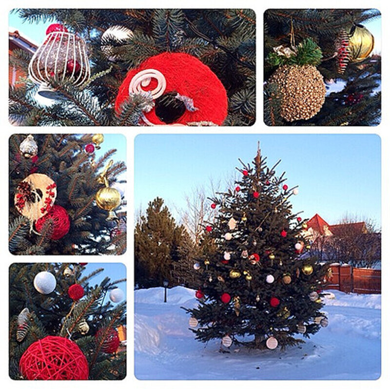 Новогодняя елка Аниты Цой. Фото: Instagram.com.