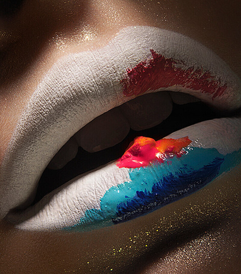 Макияж сродни искусству. Фото: Karin Berndl.