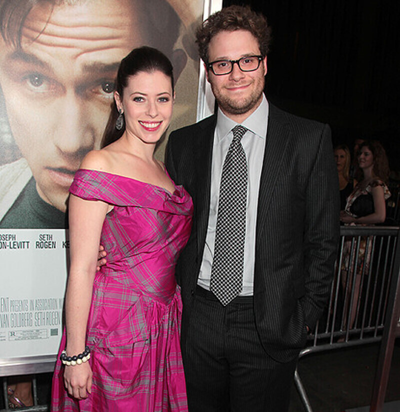 Сет Роген и Лорен Миллер. Фото: Startracks Photo/Fotodom.ru.