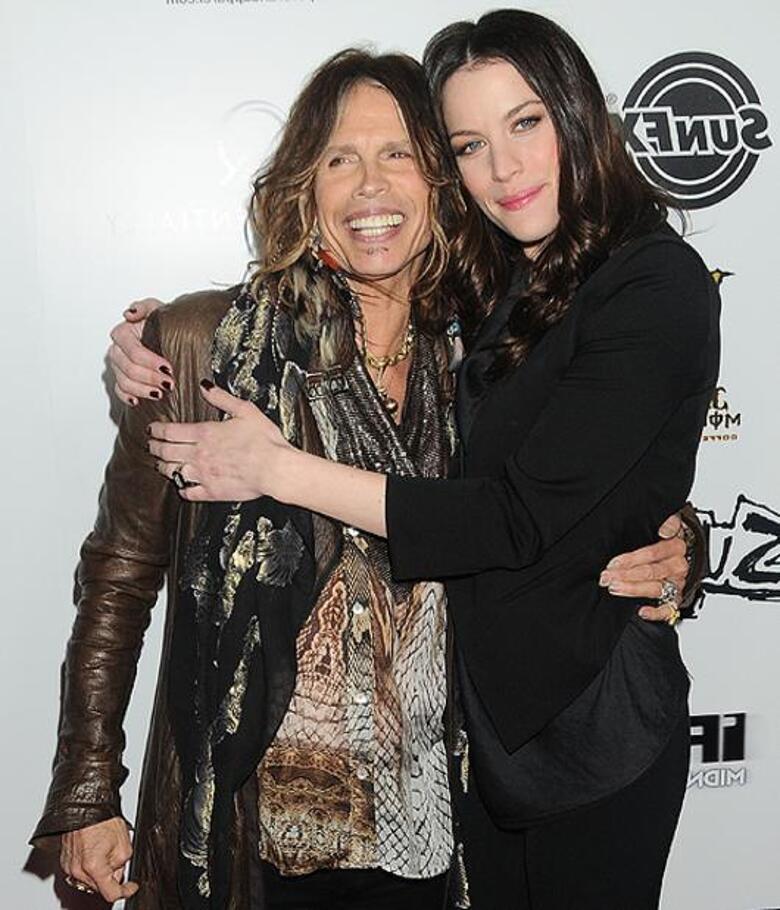 Стивен Тайлер и Лив Тайлер. Фото: Rex Features/Fotodom.ru.