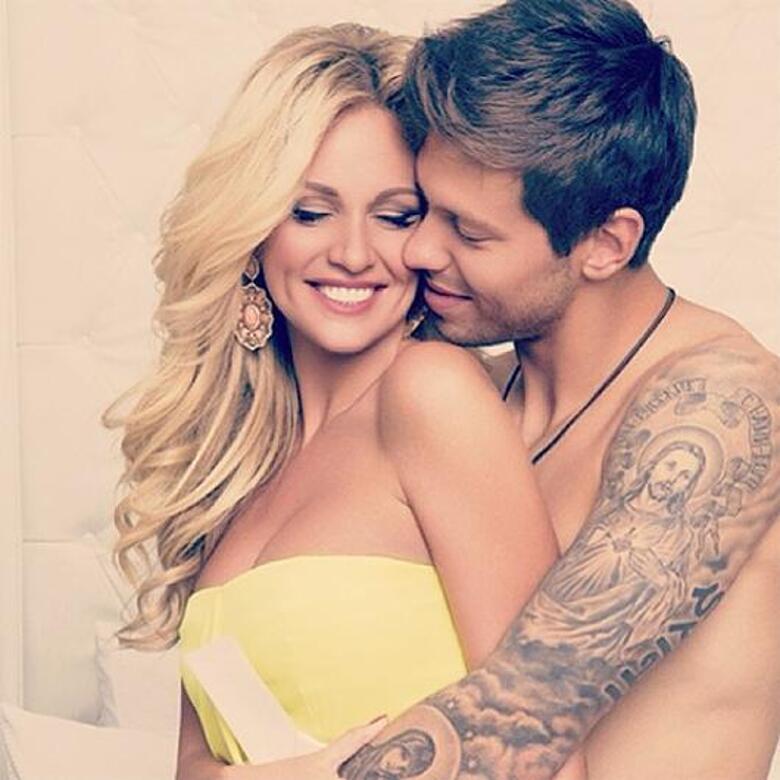 Виктория Лопырева и Федор Смолов. Фото: Instagram.com.