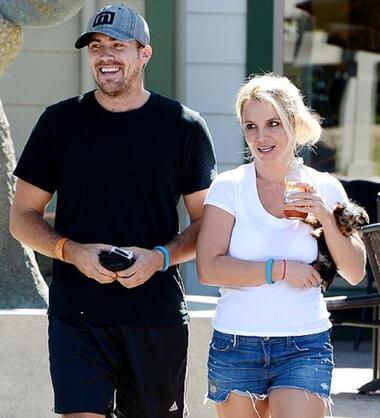 Бритни Спирс и Дэвид Лукадо. Фото: Rex Features/Fotodom.ru.