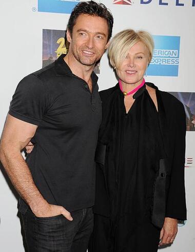 Хью Джекман и Деборра-Ли Фернесс. Фото: Rex Features/Fotodom.ru.